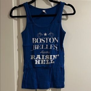 Boston Belles Blue Tank Top